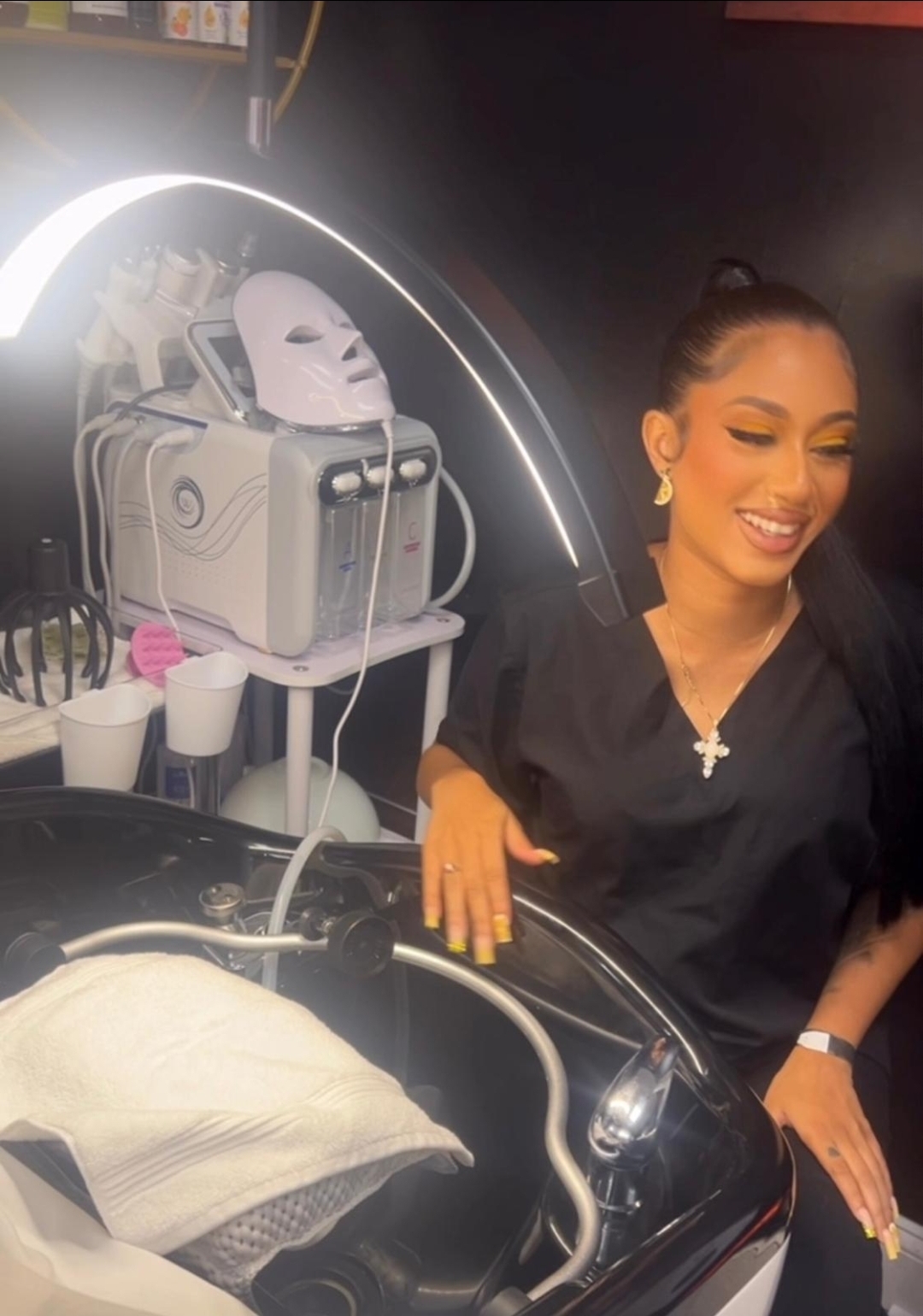 Jada — Advanced Esthetician at Sinkor Beauty Salon