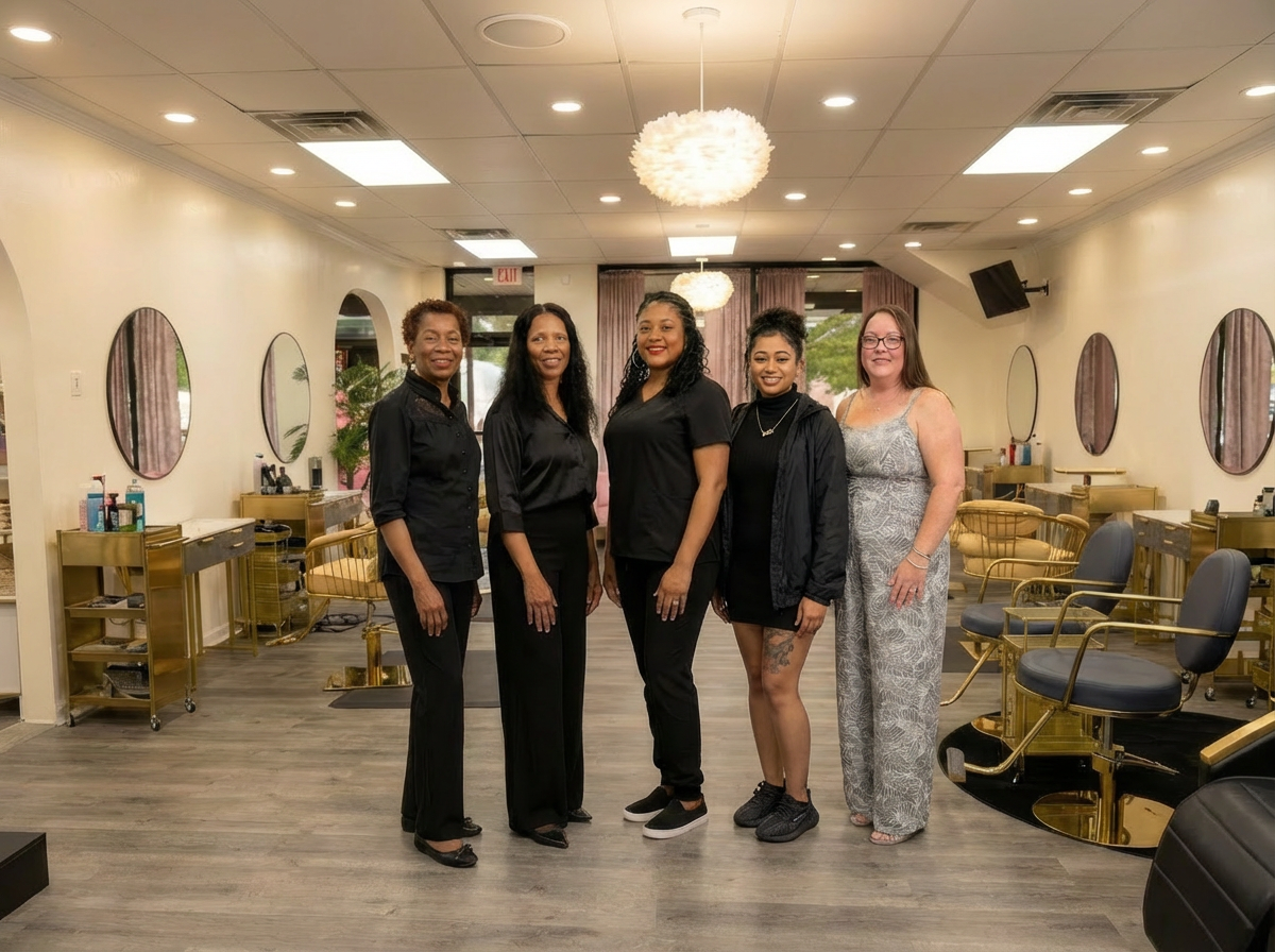 Sinkor Beauty Salon team — hair color experts in Middletown, DE